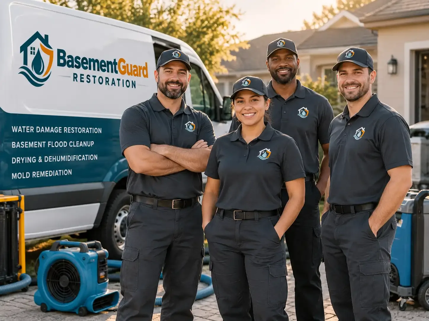 Basement Water Damage Restoration company in Gove, KS